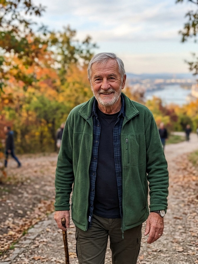 László a budai hegyekben